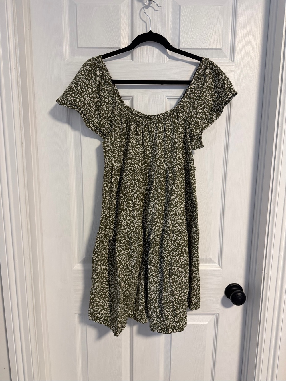 Old Navy Maternity Olive Green Dress